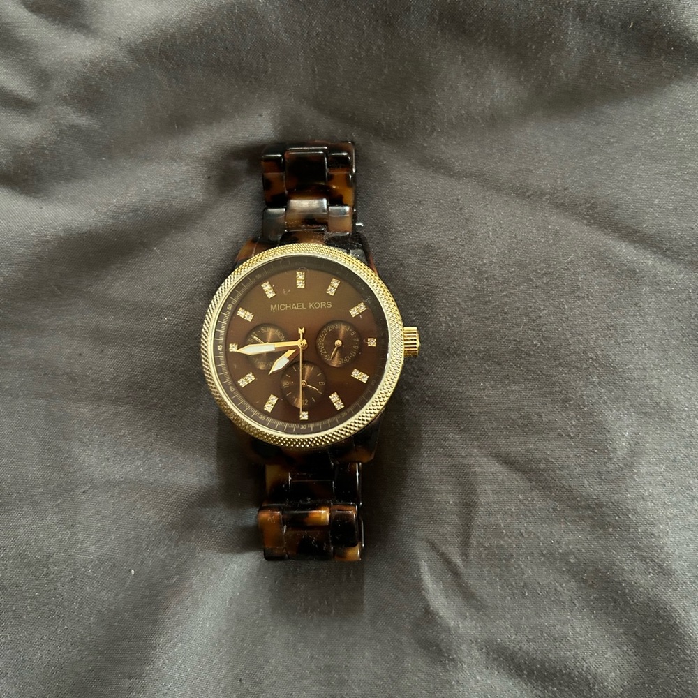 Michael Kors Tortoise Watch